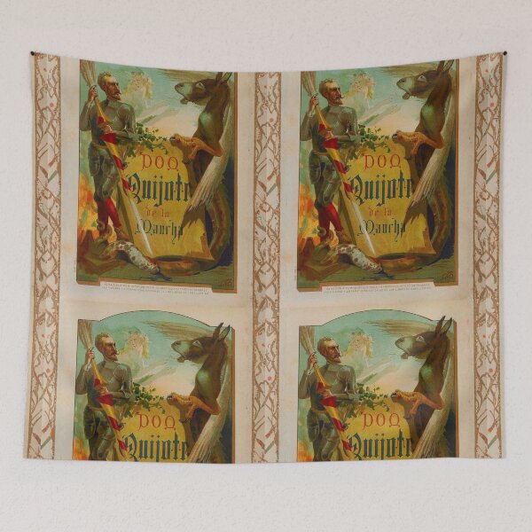 Item preview, Illustration for 'Don Quixote of La Mancha' by Miguel de Cervantes designed and sold by Filologica.