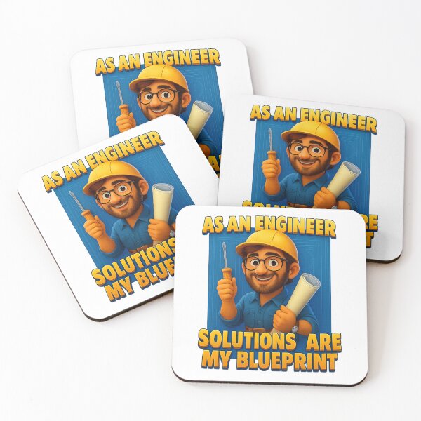 Item preview, As an Engineer, Solutions Are My Blueprint — Motivational Engineering Quote designed and sold by GogoVibes.