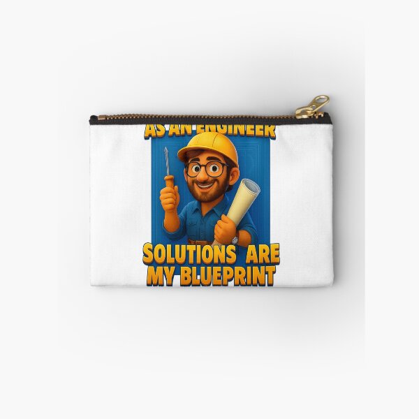 Item preview, As an Engineer, Solutions Are My Blueprint — Motivational Engineering Quote designed and sold by GogoVibes.