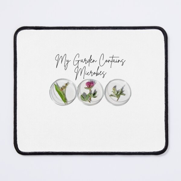 Item preview, My Garden Contains Microbes - Unique Aesthetic Science Art designed and sold by Quality Assurance.