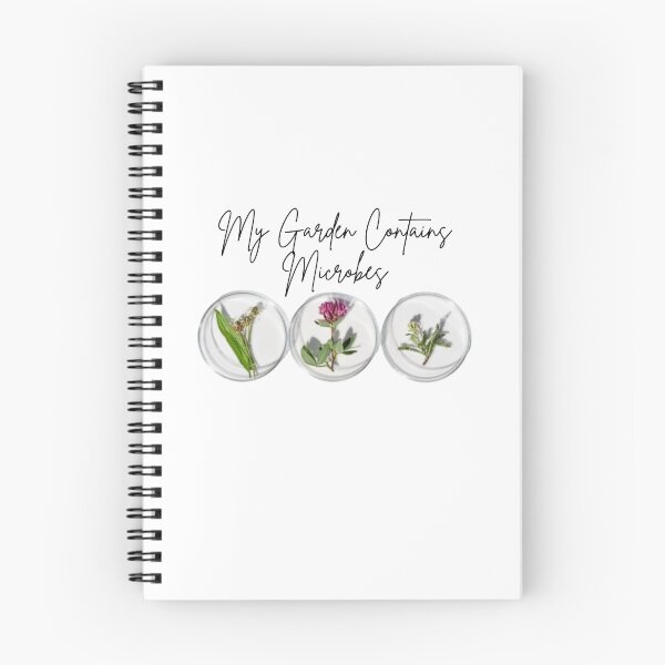 Item preview, My Garden Contains Microbes - Unique Aesthetic Science Art designed and sold by Quality Assurance.