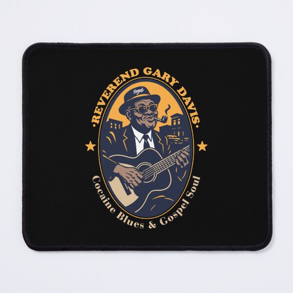 Item preview, Reverend Gary Davis blues guitar tribute designed and sold by Boogosh.