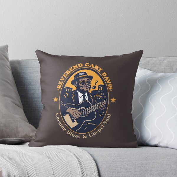 Item preview, Reverend Gary Davis blues guitar tribute designed and sold by Boogosh.