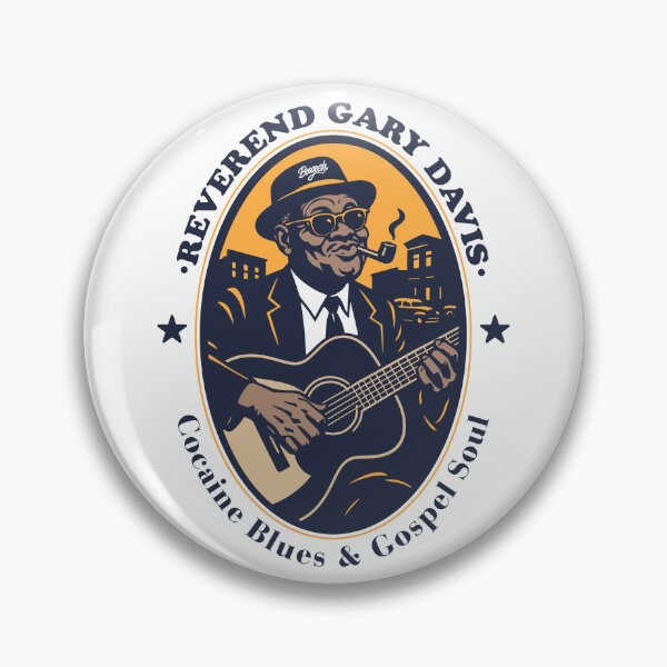 Item preview, Reverend Gary Davis Piedmont blues art designed and sold by Boogosh.