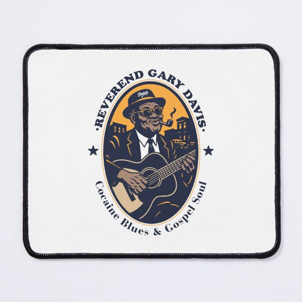 Item preview, Reverend Gary Davis Piedmont blues art designed and sold by Boogosh.