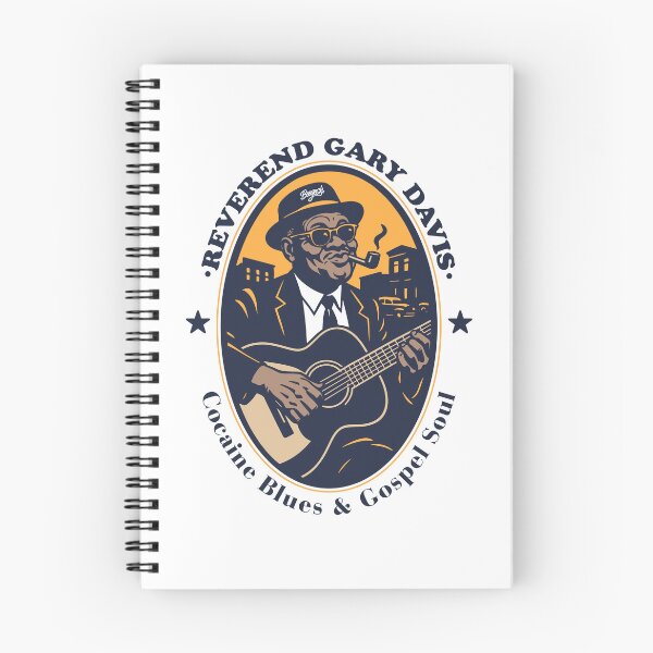 Item preview, Reverend Gary Davis Piedmont blues art designed and sold by Boogosh.