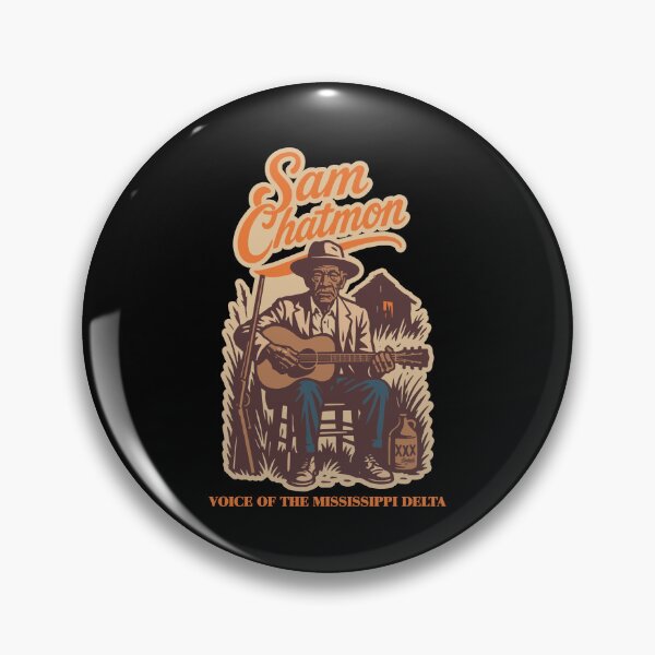 Item preview, Sam Chatmon Mississippi blues art designed and sold by Boogosh.