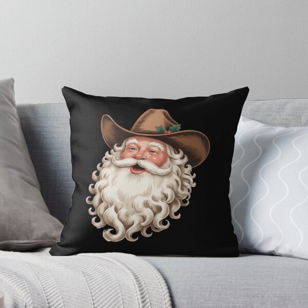Item preview, Santa Cowboy Western Christmas Xmas Holiday designed and sold by FranzFriesen.