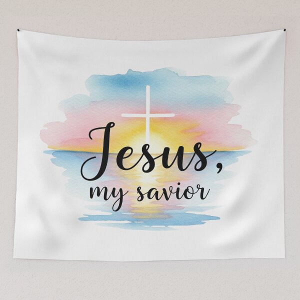 Item preview,  Jesus My Savior Christian Faith Inspirational Bible Design designed and sold by Gahyl7.
