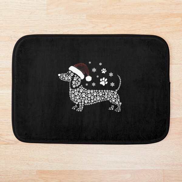 Item preview, Santa Dachshund Dog Paws Christmas Santa Dachshund Dog Paws designed and sold by MinaReinger.