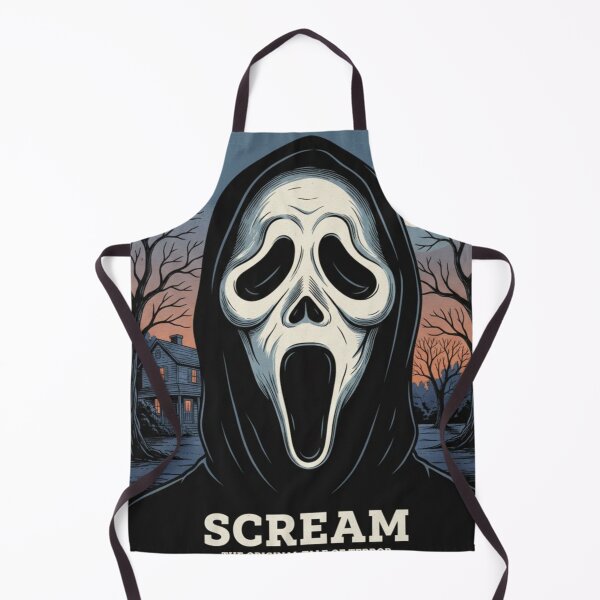Item preview, Scream – Reimagined Ghostface Horror Movie Poster designed and sold by Art's Diner.