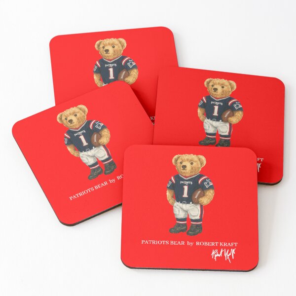 Item preview, Patriots Bear by Robert Kraft (White Text) designed and sold by averbene.