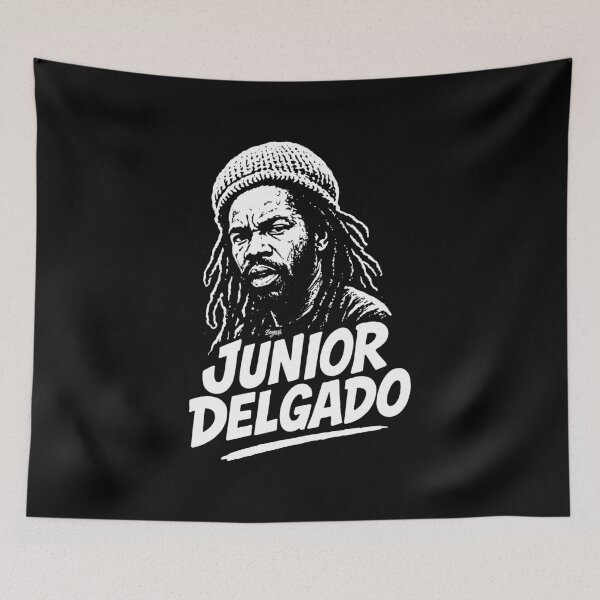 Item preview, Junior Delgado roots reggae illustration designed and sold by Boogosh.