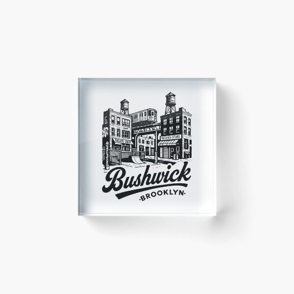 Item preview, Bushwick Brooklyn skyline tribute designed and sold by Boogosh.