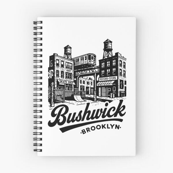 Item preview, Bushwick Brooklyn skyline tribute designed and sold by Boogosh.