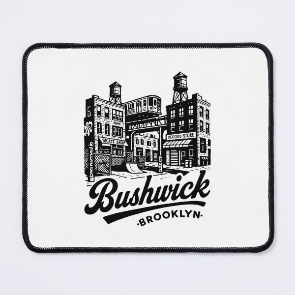 Item preview, Bushwick Brooklyn skyline tribute designed and sold by Boogosh.