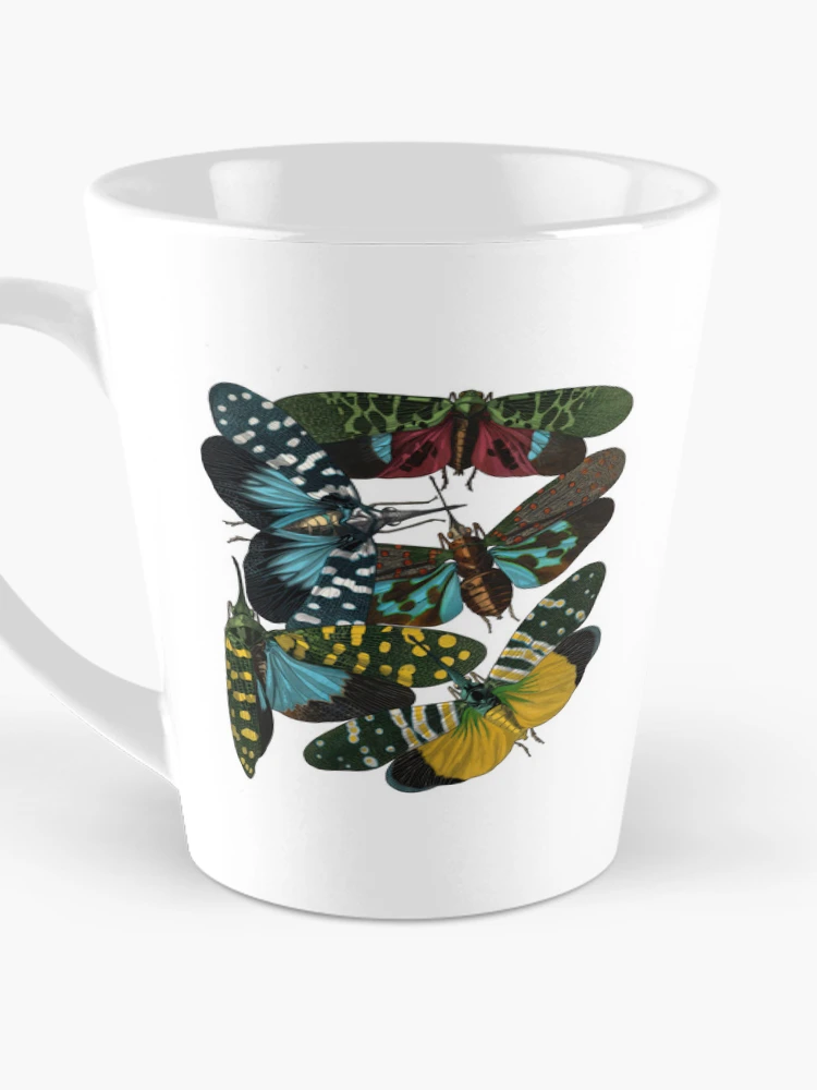 Thumbnail 3 of 4, Coffee Mug, Colorful Insects designed and sold by Tridentulus.