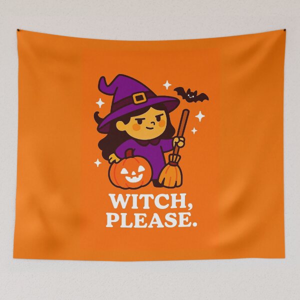 Item preview, Witch, Please. – Spooky Sass & Sparkle designed and sold by WheelieGdArt.