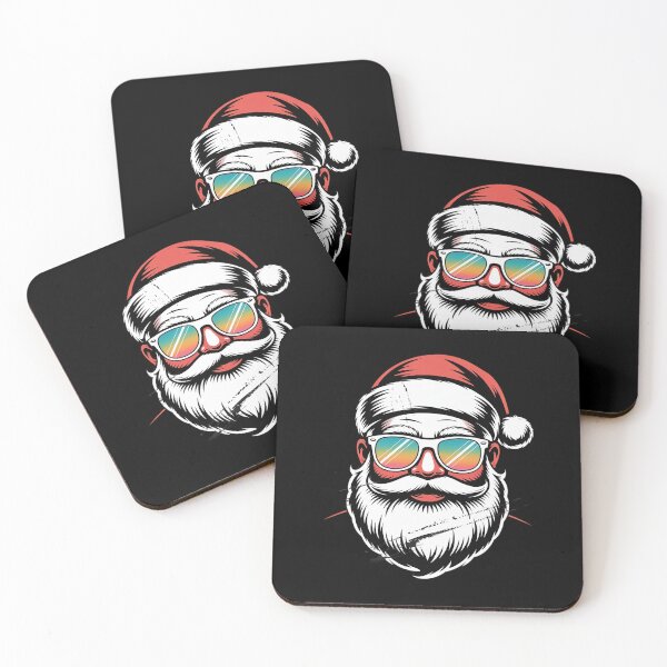 Item preview, Santa Face Retro Sunglasses Christmas Xmas designed and sold by RayArmstrong.
