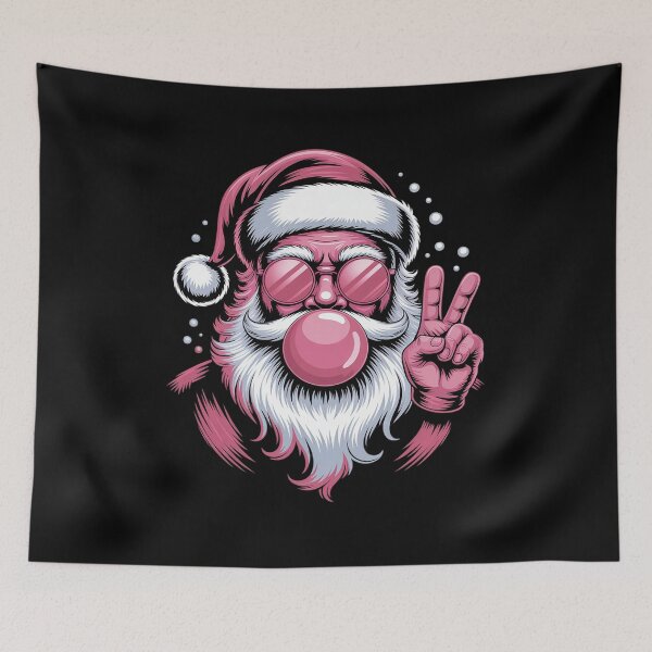 Item preview, Santa Claus Costume Blowing Bubble Gum Xmas Christmas designed and sold by HaileyRobel.