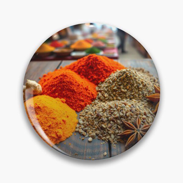 Artikelvorschau, Exotisches Gewürzmarkt-Aroma entworfen und verkauft von CTM ArtStudio.