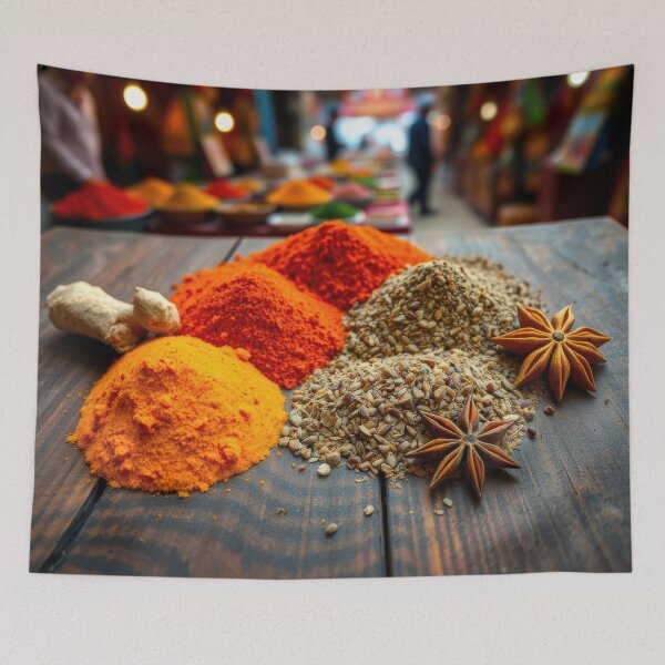 Item preview, Exotic Spice Market Aroma designed and sold by CTM ArtStudio.