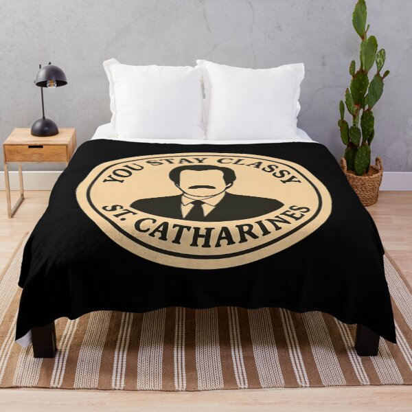 Item preview, Anchorman Inspired Retro Canada Print: St. Catharines designed and sold by PinUpPizzazz.