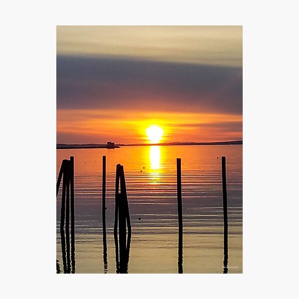 Item preview, Rockland Breakwater from the Public Landing (2018) designed and sold by milehighmainegirl.