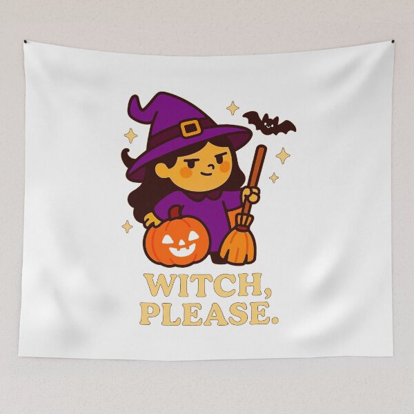 Item preview, Witch, Please. – Spooky Sass & Sparkle - V2 designed and sold by WheelieGdArt.