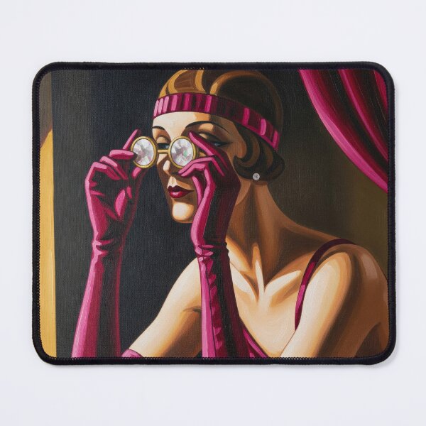 Item preview, The Secret of the Theater Box - Original Art Deco Artwork designed and sold by elektronen.