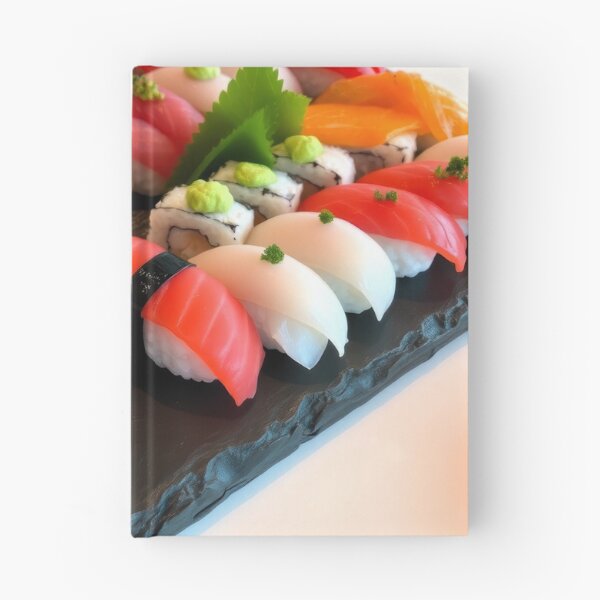 Item preview, Fresh Sushi Platter Delight designed and sold by CTM ArtStudio.