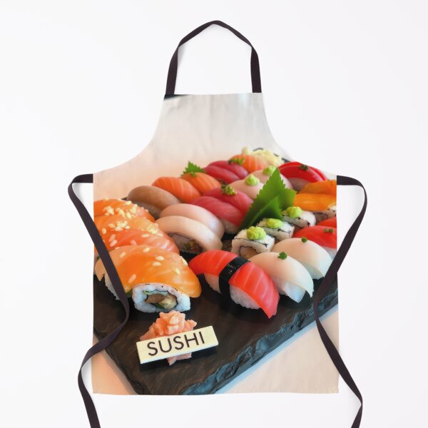 Item preview, Fresh Sushi Platter Delight designed and sold by CTM ArtStudio.