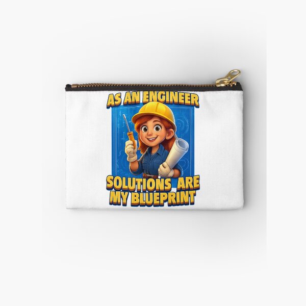 Item preview, As an Engineer, Solutions Are My Blueprint — Female Engineer Motivational Design designed and sold by GogoVibes.