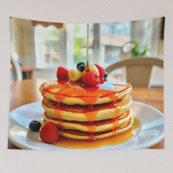 Item preview, Golden Pancake Morning Joy designed and sold by CTM ArtStudio.