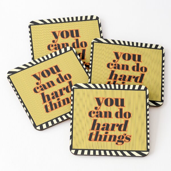 Item preview, you can do hard things designed and sold by Melanie Kietzke.