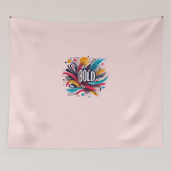 Item preview, Be-Bold-Funny-Love-Happiness-Classic-T-Shirt designed and sold by TalihDidouche1.