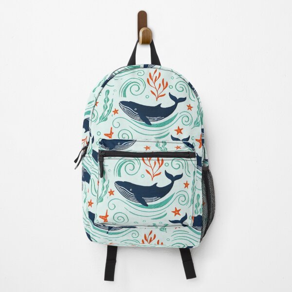 Item preview, Blue Whales, Seaweed and Starfish designed and sold by Ciervo Primavera.