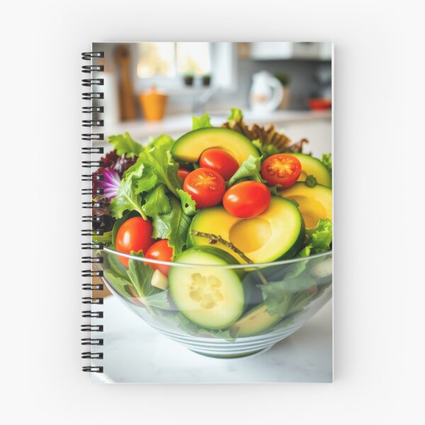Item preview, Healthy Salad Bowl Greens designed and sold by CTM ArtStudio.