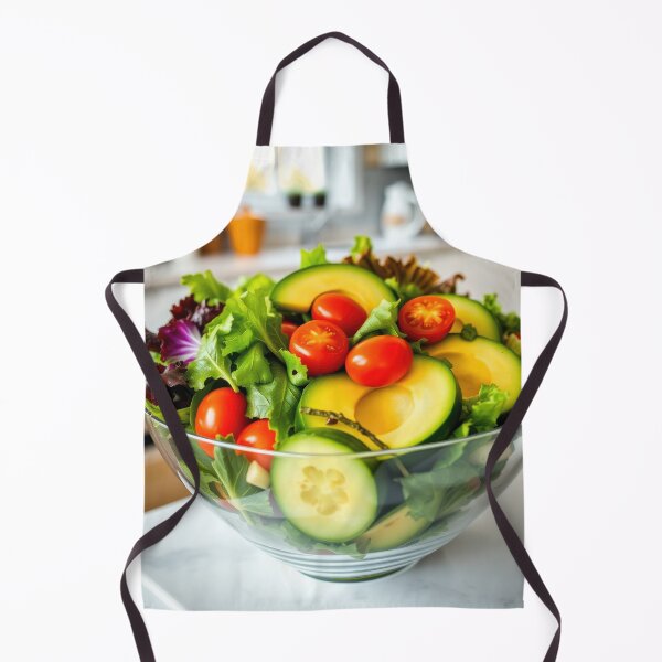 Item preview, Healthy Salad Bowl Greens designed and sold by CTM ArtStudio.