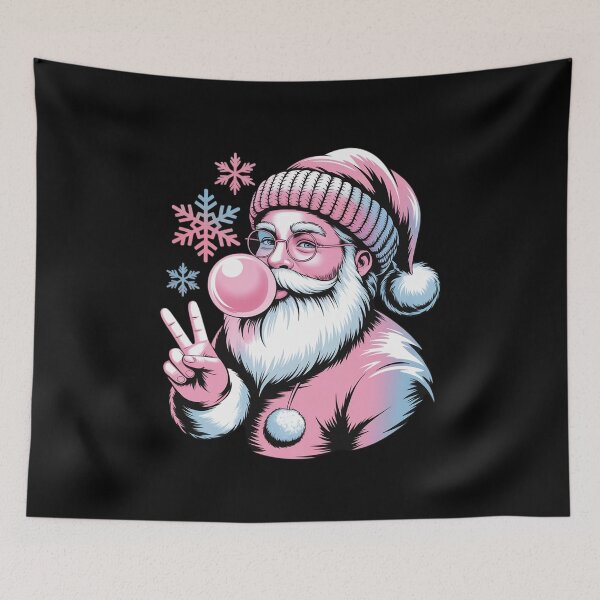 Item preview, Santa Christmas Pink Sunglasses Bubble Gum designed and sold by RayArmstrong.