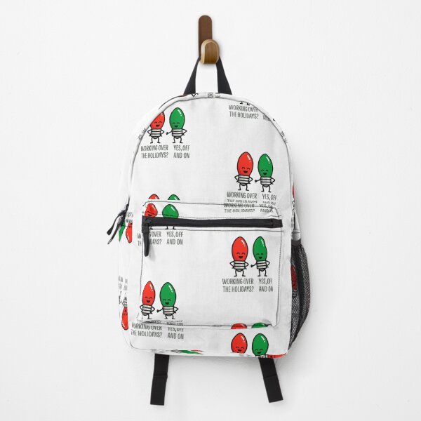 Item preview, Funny Christmas Lights – Holiday Work Pun Design designed and sold by CapyToon.