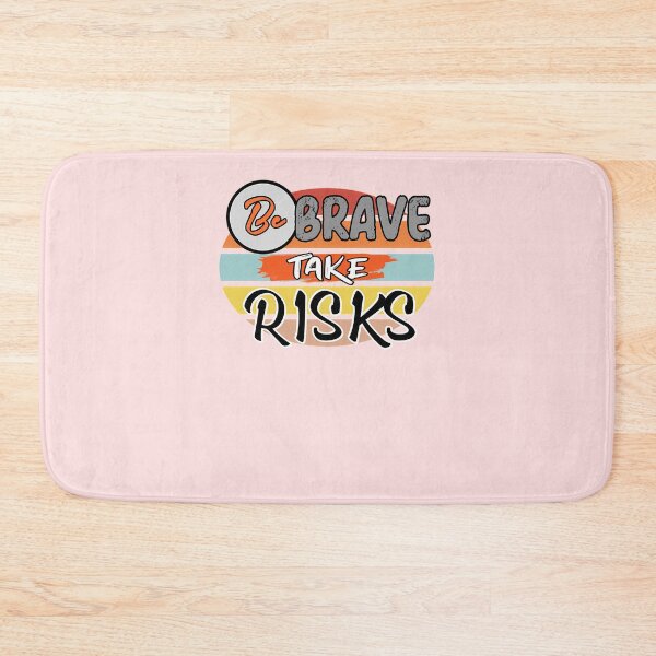 Item preview, Be-Brave-Take-Risk-Positive-Quote designed and sold by MudawaBenchabla.