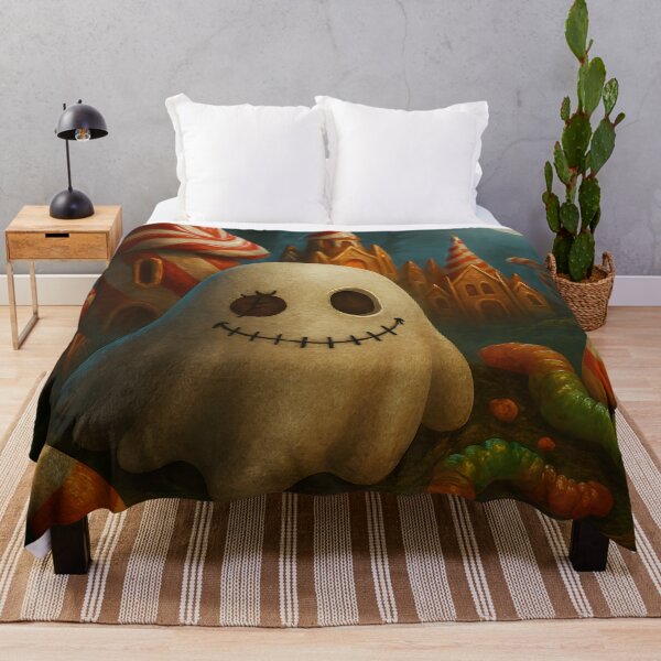 Item preview, Ghost in the Candy Forest – Whimsical Halloween Night designed and sold by FusionGaze.