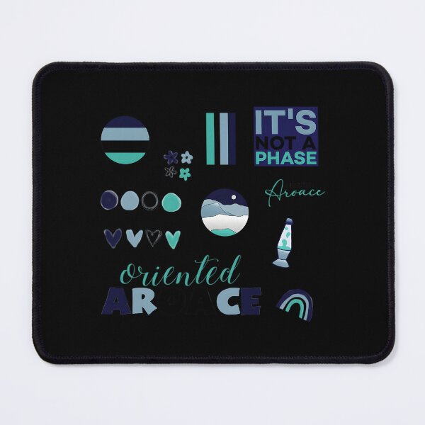 Item preview, Oriented Aroace Stickerpack designed and sold by ConfitofBrassB.