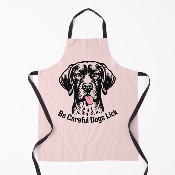 Item preview, Be-Careful-Dogs-Lick-T-Shirt designed and sold by MudawaBenchabla.