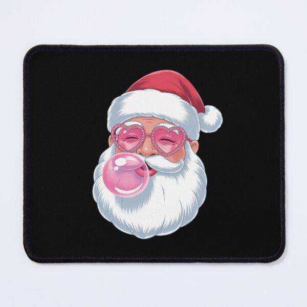 Item preview, Santa Christmas Bubble Gum Pink Sunglasses designed and sold by MinaReinger.