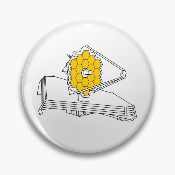 Item preview, James Webb Space Telescope - Yellow Highlight designed and sold by anne-dromeda.