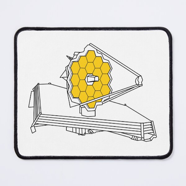 Item preview, James Webb Space Telescope - Yellow Highlight designed and sold by anne-dromeda.