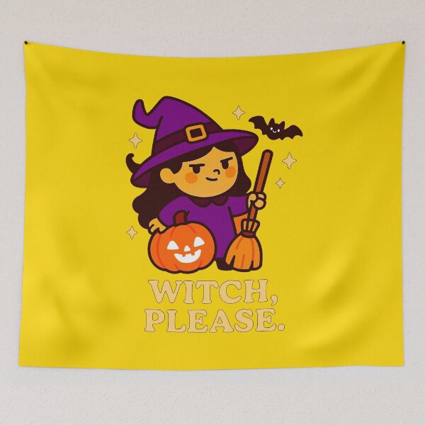 Item preview, Witch, Please. – Spooky Sass & Sparkle - V4 designed and sold by WheelieGdArt.