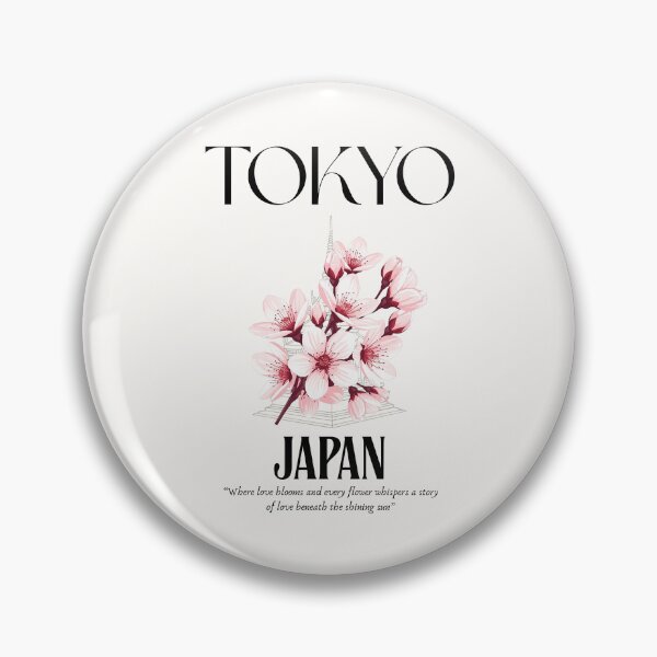 Item preview, Tokyo - Where Love Blooms designed and sold by Fee Fee Fay.